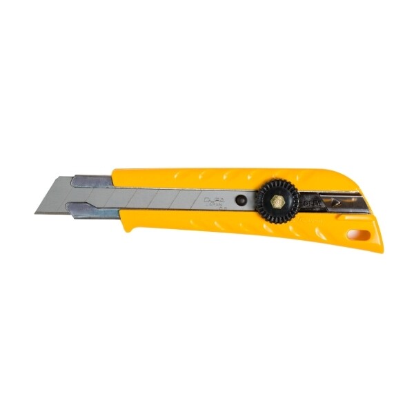 Olfa 18mm L-1 Heavy Duty Ratchet-Lock Utility Knife