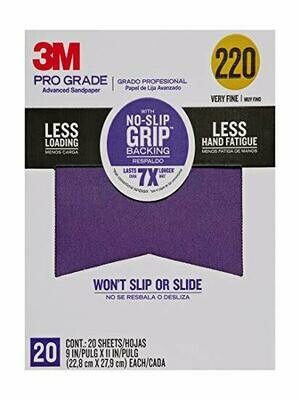 3M™ Pro Grade Precision Sandpaper Job Pack (20 Pack)