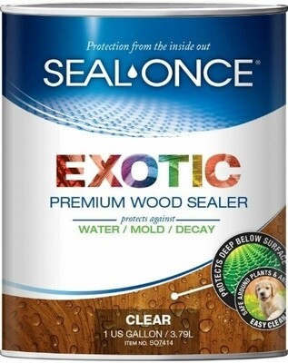 Seal Once EXOTIC Premium Wood Sealer