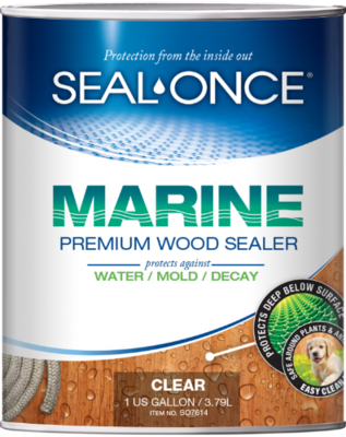 Seal Once MARINE Premium Wood Sealer