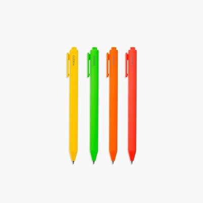 Poketo Vivid Gel Pen Pack in Bright