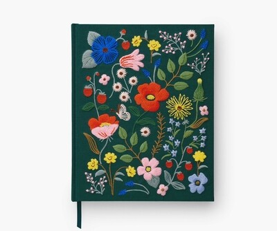 Rifle Paper Co Strawberry Fields Embroidered Sketchbook