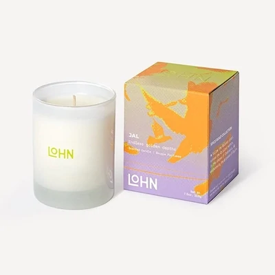 Lohn 7.5oz JAL Candle: Saffron & Vanilla