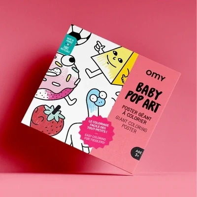 OMY Giant Poster - Baby Pop Art