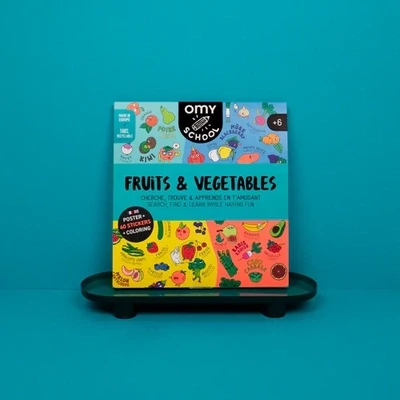 OMY Sticker Poster - Fruits & Vegetables