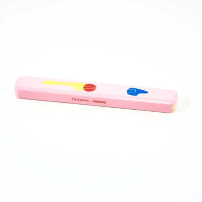 Takenaka x Poketo Exclusive Edition Chopstick with Case - Pink