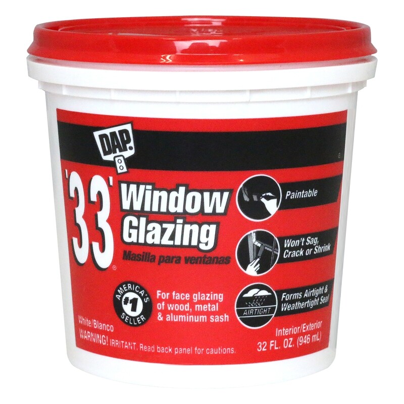 Dap '33' Window Glazing