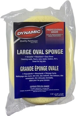 Dynamic Professional Grade All Purpose Large Oval Sponge
