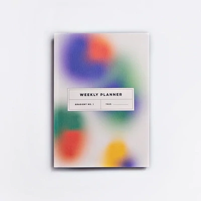 The Completist Gradient Undated Weekly Planner