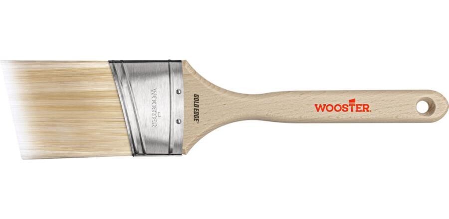 Wooster Gold Edge Semi-Oval Angle Sash Brush