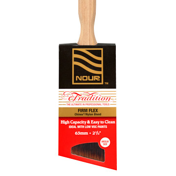 Nour Tradition Firm Flex Angular Sash Brush