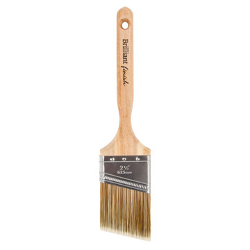 Nour Brilliant Finish Angular Sash Brush