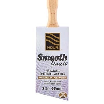 Nour Smooth Finish Angular Sash Brush