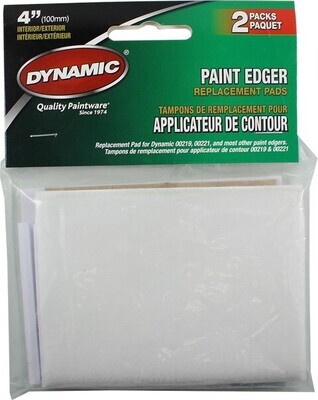 Dynamic Premium Paint Edger Replacement Pads - 2 Pack