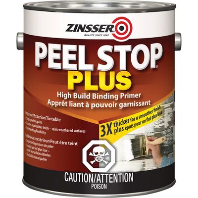 Zinsser® PEEL STOP® PLUS High Build Binding Primer Zinsser® PEEL STOP® PLUS High Build Binding Primer