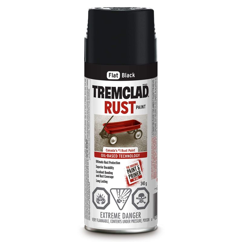 TREMCLAD® Oil Based Rust Paint Aerosol Spray