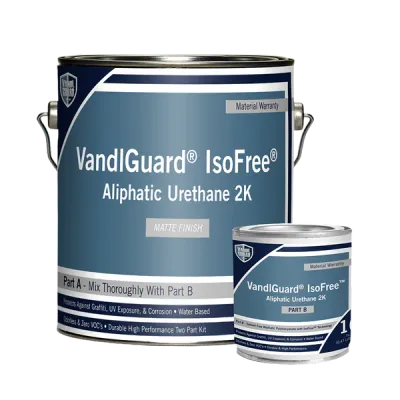 Rainguard Pro VandlGuard® IsoFree® Aliphatic Urethane 2K (Catalyst Included) Rainguard Pro VandlGuard® IsoFree® Aliphatic Urethane 2K (Catalyst Included)