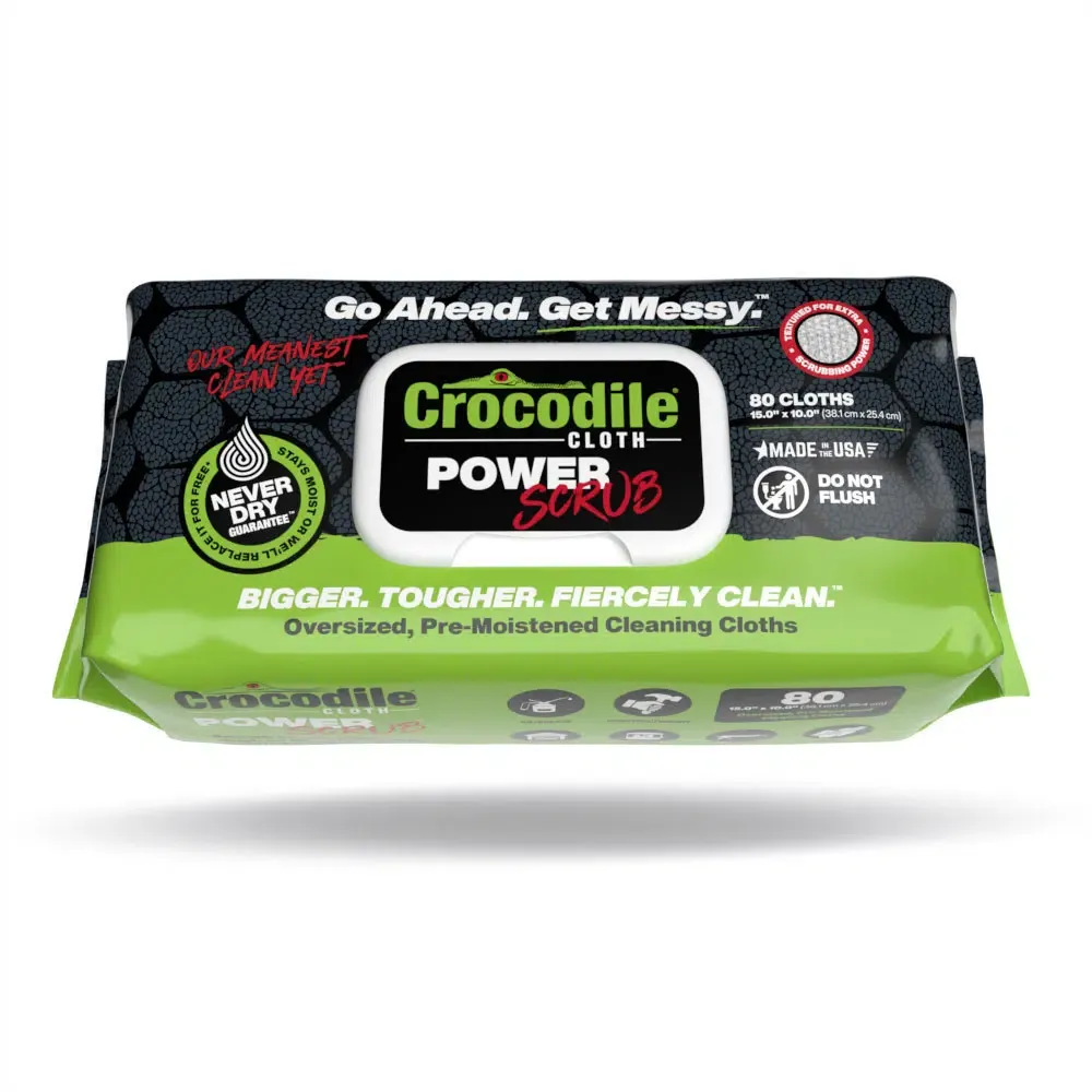 Crocodile Cloth - Power Scrub