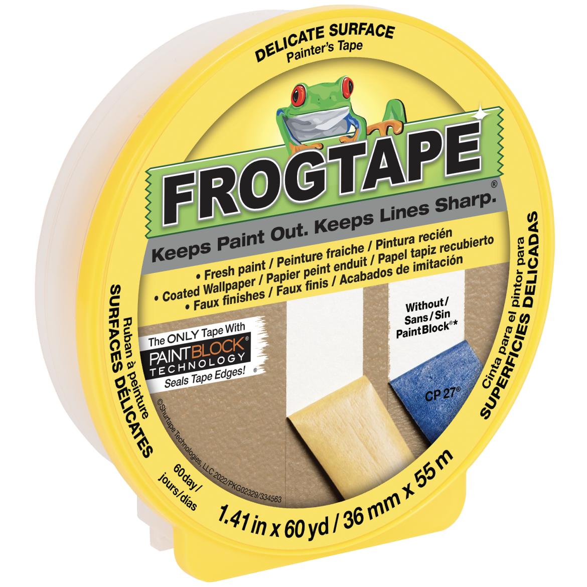 FrogTape® Delicate Surface Painter's Tape