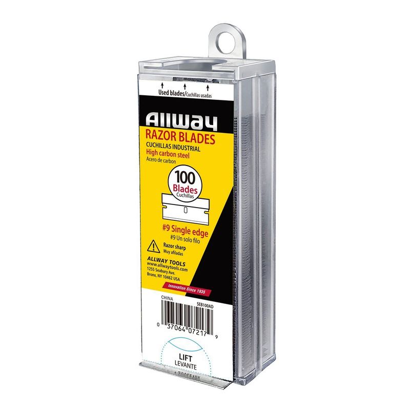 Allway Single-Edge Blades - 100 Pack