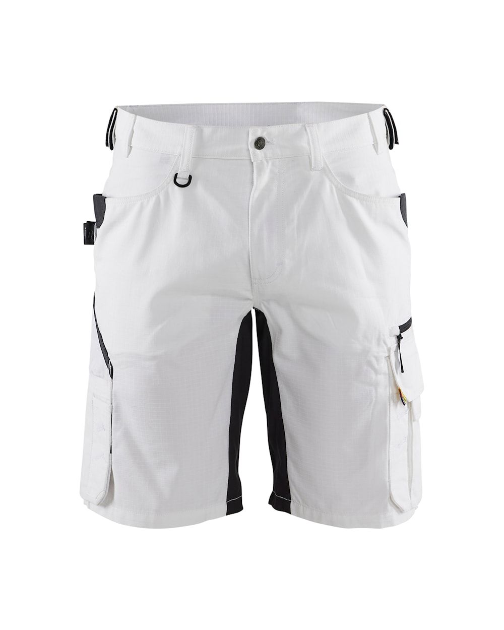 Blaklader Ripstop Shorts - White / Dark Grey