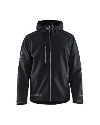Blaklader Pro Softshell Jacket - Black / Silver