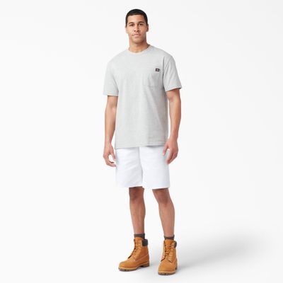 Dickies Painter's Shorts – White | Hue & Hammer Vancouver Workwear