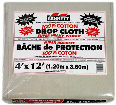 Bennett 100% Cotton Drop Cloth