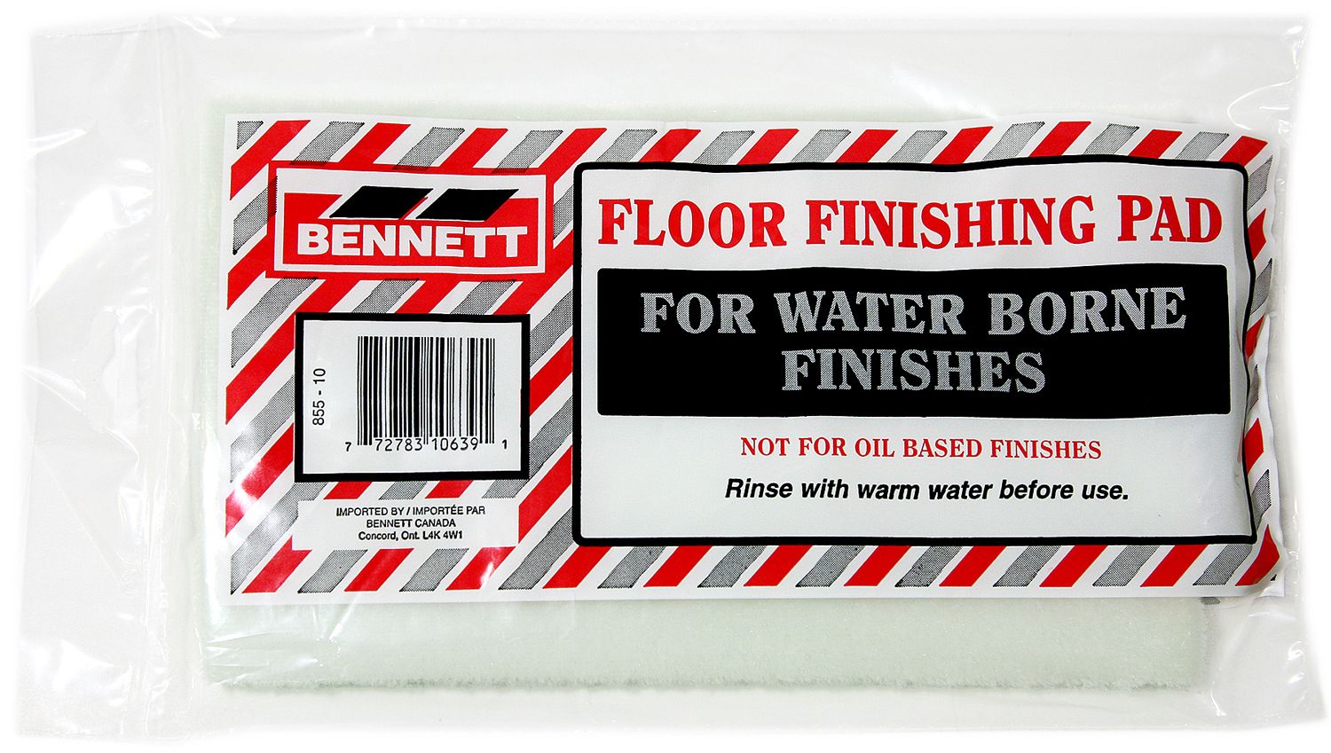 Bennett Nylon Flock Foam Floor Applicator Replacement Pad