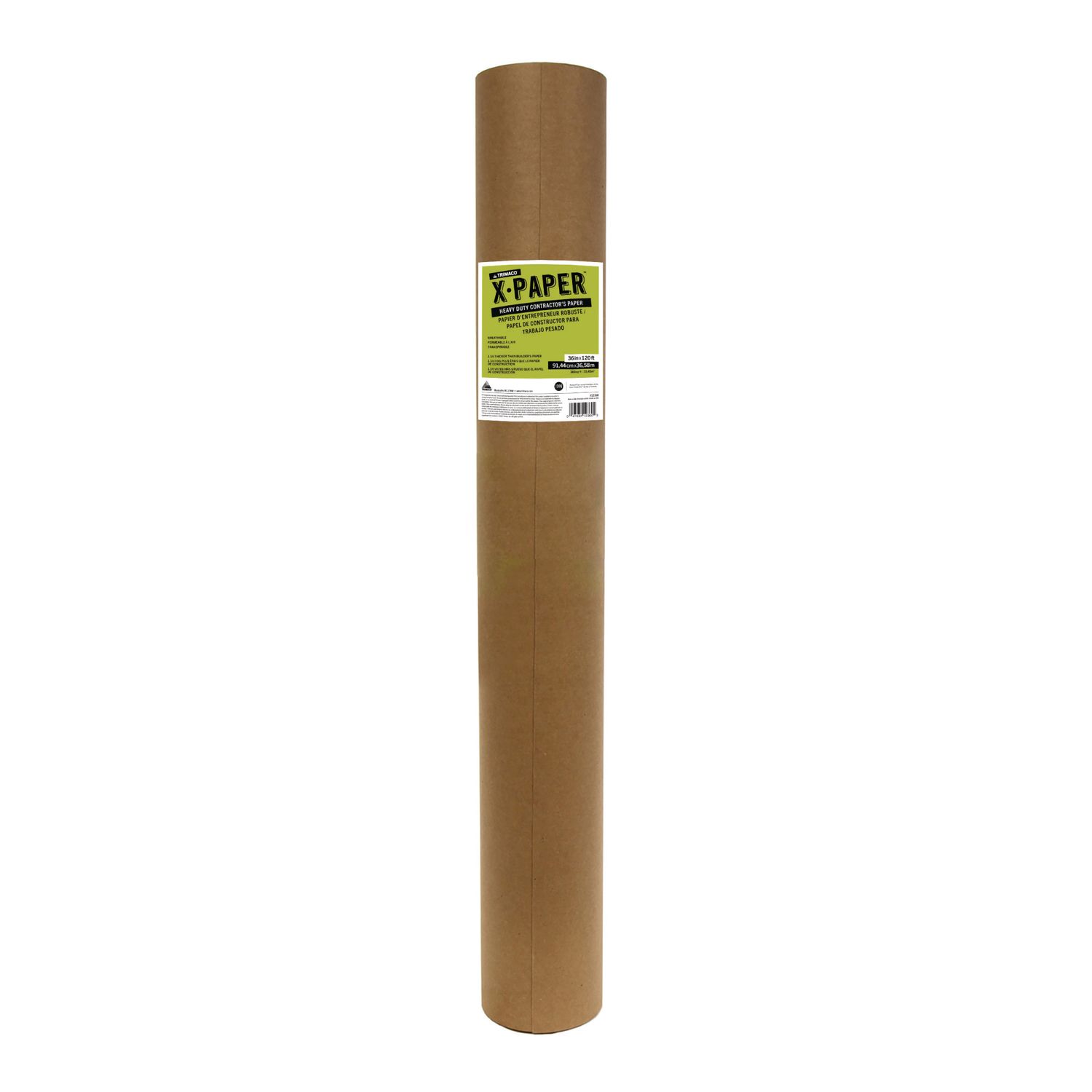 Trimaco X•Paper® Heavy Duty Flooring Paper - 36" x 120'