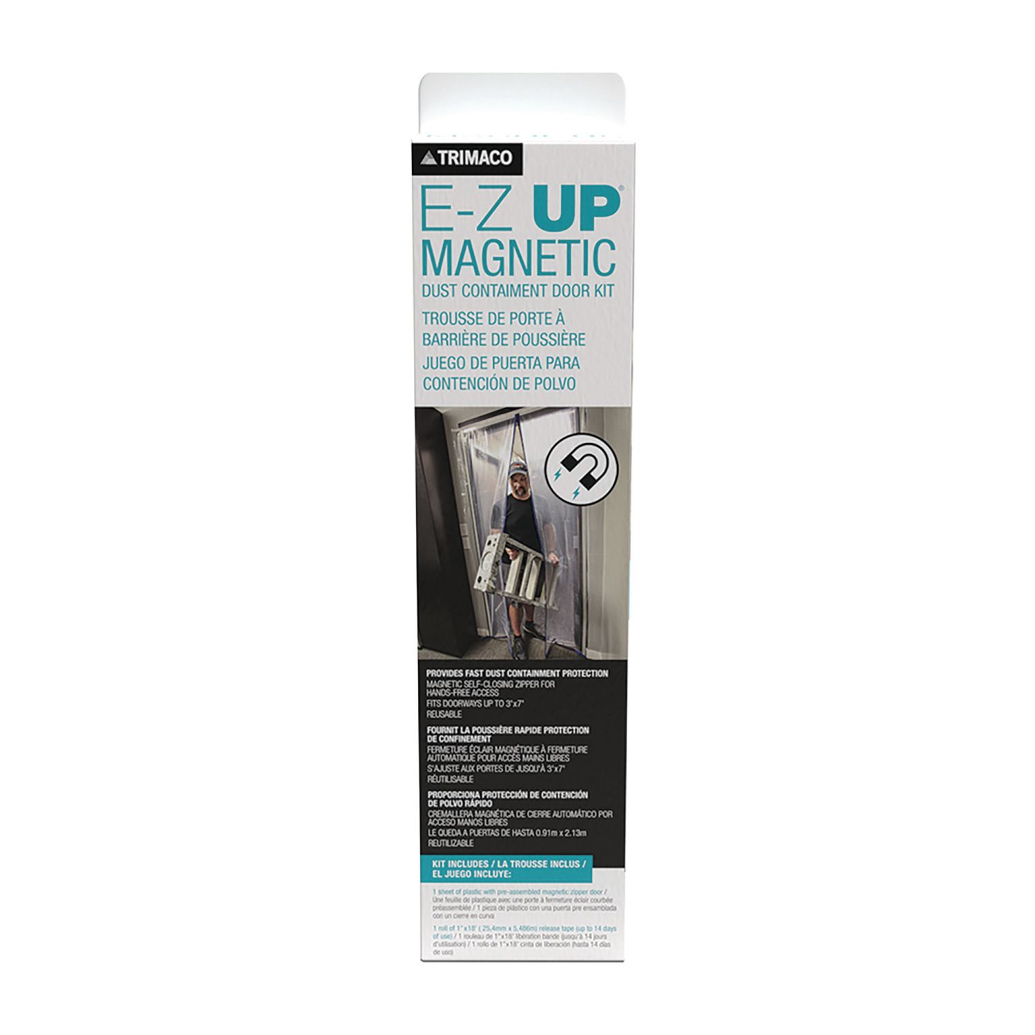 Trimaco E-Z Up® Magnetic Dust Containment Door Kit