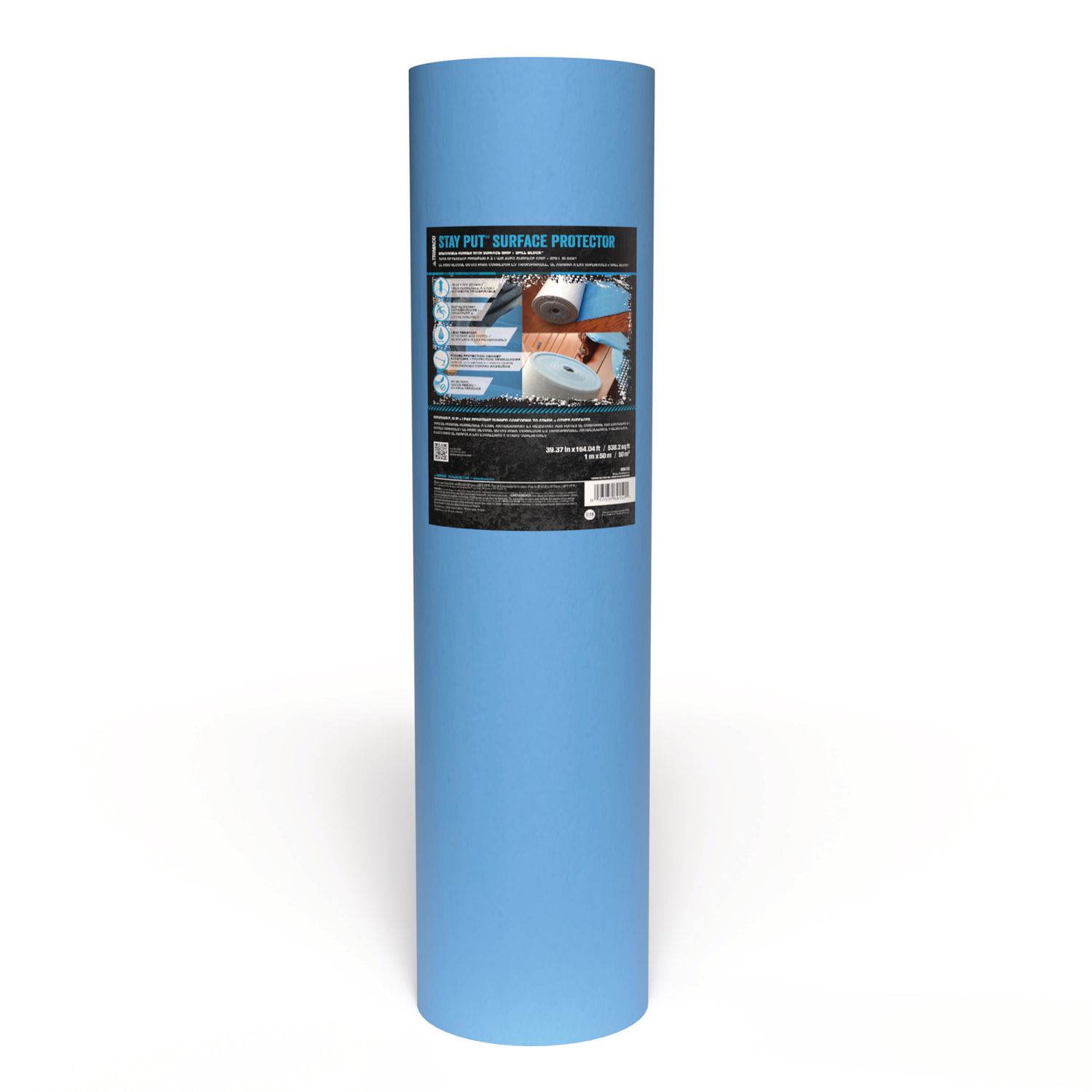 Trimaco Stay Put® Slip Resistant Padded Surface Protector - 39" x 164'