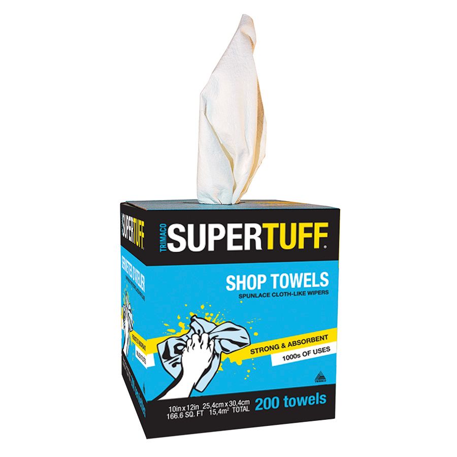 Trimaco SuperTuff® Shop Towels - 200 Pack