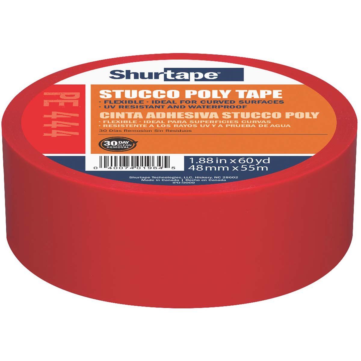 Shurtape UV Resistant Stucco Poly Tape - 2" x 180'