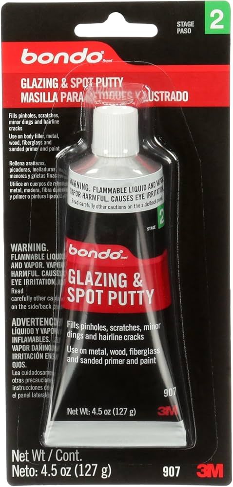 Bondo Glazing and Spot Putty