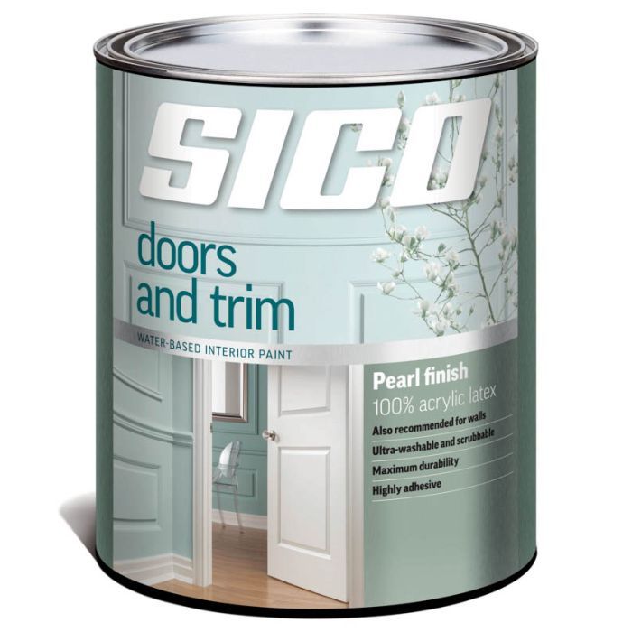 Sico Doors & Trim Interior Paint - Pearl Finish