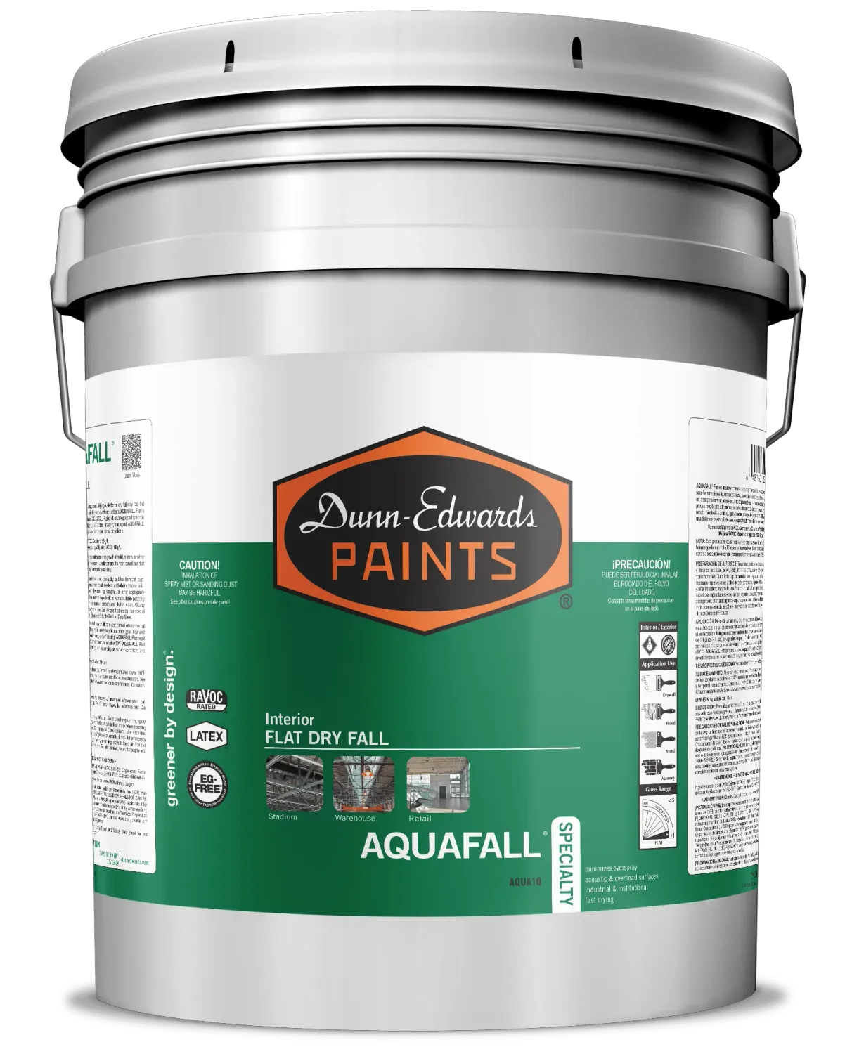 Dunn Edwards AQUAFALL Interior Flat Dry Fall Paint