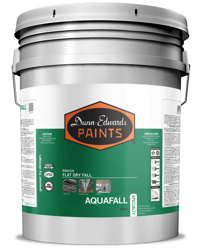 Dunn Edwards AQUAFALL Interior Flat Dry Fall Paint