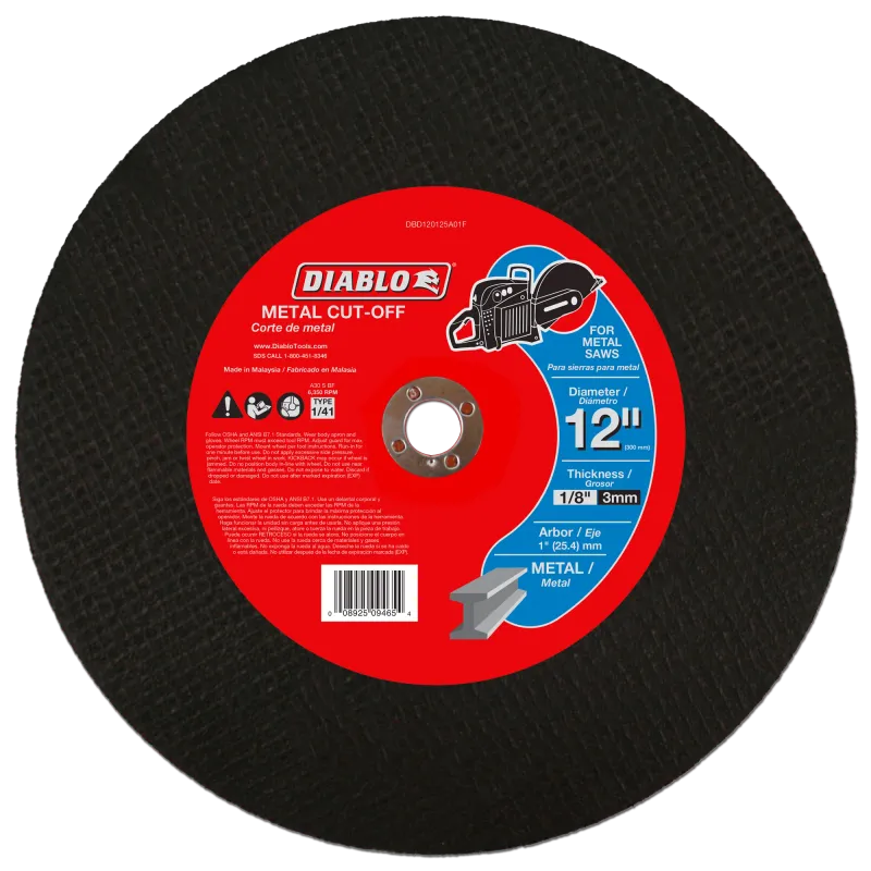 Diablo 12" Metal Cut-Off Disc