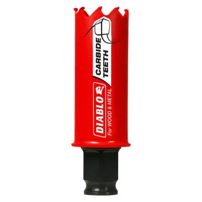 Diablo 1-1/16" Carbide Teeth Hole Saw for Wood and Metal