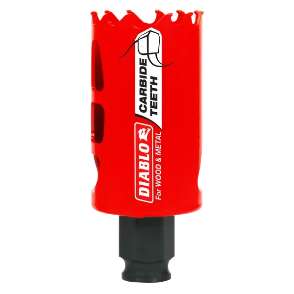 Diablo 1-1/2" Carbide Teeth Hole Saw for Wood and Metal