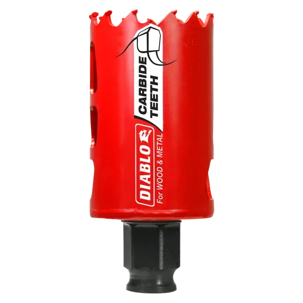 Diablo 1-5/8" Carbide Teeth Hole Saw for Wood and Metal