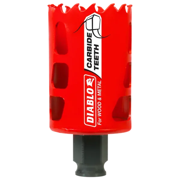 Diablo 1-3/4" Carbide Teeth Hole Saw for Wood and Metal