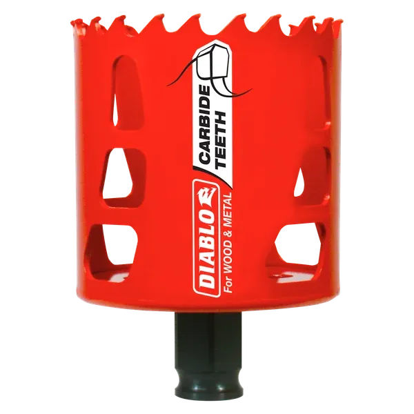 Diablo 2-1/2" Carbide Teeth Hole Saw for Wood and Metal