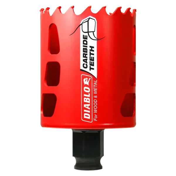 Diablo 2-1/4" Carbide Teeth Hole Saw for Wood and Metal