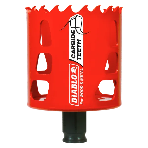 Diablo 2-9/16" Carbide Teeth Hole Saw for Wood and Metal