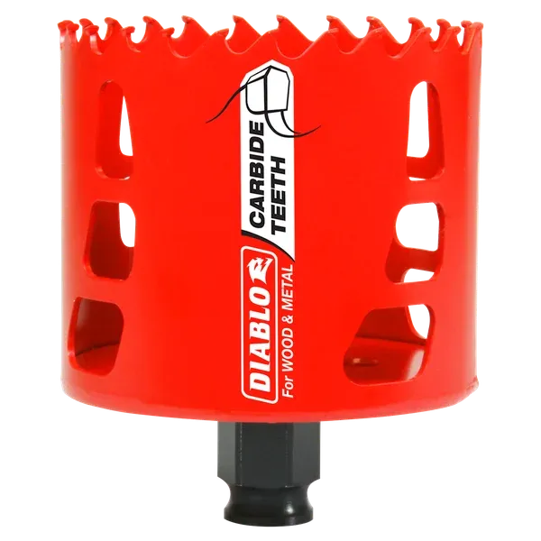 Diablo 3" Carbide Teeth Hole Saw for Wood and Metal