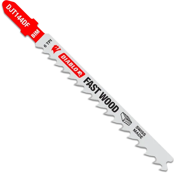 Diablo 4" 6TPI Bi-Metal Jig Saw Blades for Wood