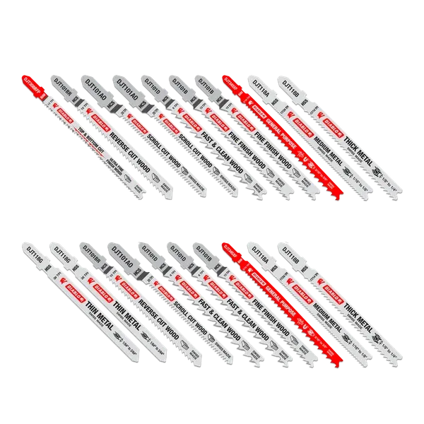 Diablo Jig Saw Blade Set for Wood, Metal and Plastics