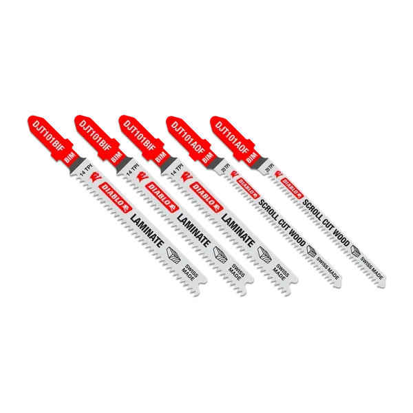 Diablo Bi-Metal Jig Saw Blade Set for Laminate Material